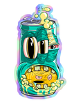 Sticker - Three Eyed Lemon Berry - 4" Holo